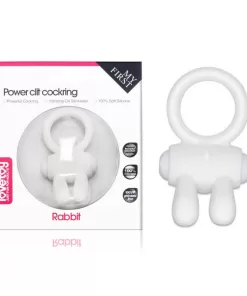 Power Clit Cockring White Rabbit