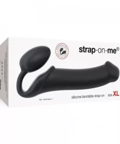 strapless strapon flessibile Strap-on me nero - XL
