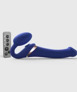 Strap-on Multi Orgasm Remote Control Blu L