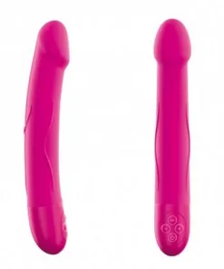 REAL VIBRATION L  in silicone - 28 vibrazioni diverse - color fucsia Lunghezza 22 cm - Diametro 3,7 cm