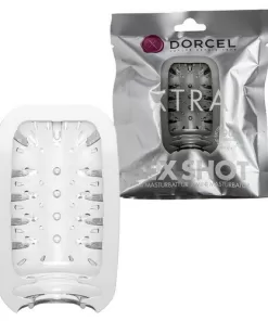 MASTURBATORE SEX SHOT XTRA TRASPARENTE 8 CM