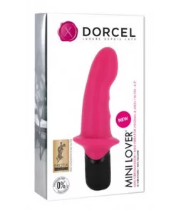 MINI LOVER anale e vaginale in silicone color fucsia Lunghezza 16 cm Diametro 3,2 cm
