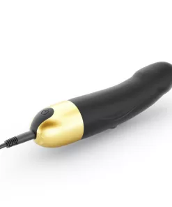 Vibratore ricaricabile Dorcel REAL VIBRATION S 2.0 color nero e oro
