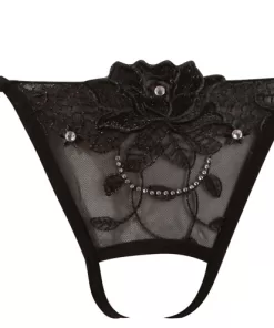 Tanga Aperto con Strass