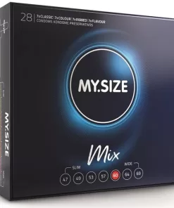 MY SIZE MIX - Preservativi 60 mm - 28 pezzi