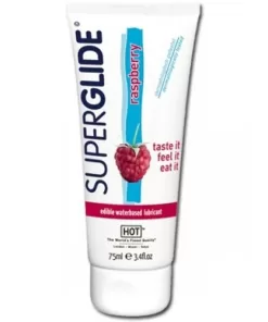 HOT Superglide lubrificante base acqua aromatizzato al lampone 75ML