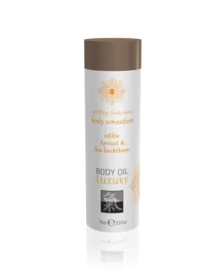 Luxury body oil edible - Apricot & Sea Buckthorn 75ml