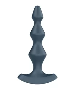 Lolli Plug 1 Vibrante in Silicone Verde Acqua Scuro