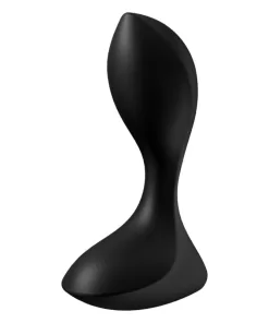 Backdoor Lover Vibrante in Silicone Nero