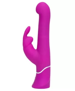 Vibratore ricaricabile rotante in silicone Happy Rabbit Beaded G-Spot 24 cm