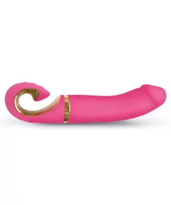GJAY - Vibratore ricaricabile per il punto G con 3 motori, silicone, 7 modalità di vibrazione 22cm X 3,7cm