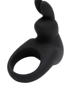 Happy Rabbits Anello per il Pene Vibrante Nero