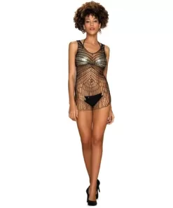 Vestito D607 Nero TU