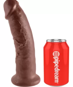 King Cock 9" Brown
