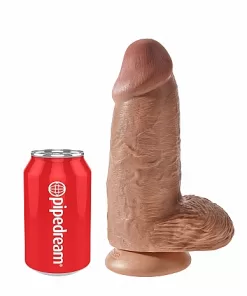 FALLO REALISTICO KING COCK CHUBBY Mulatto 23 x 7,6 cm