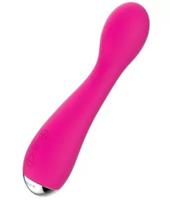 Vibratore ricaricabile in silicone per il punto G 17 cm