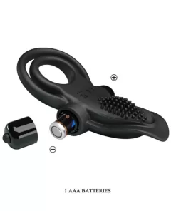 Vibrant Penis Ring Black
