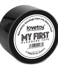 Non-Sticky Bondage Tape Black 15 m