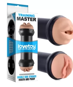 Masturbatore Bocca e Vagina in Tpr Traning Master