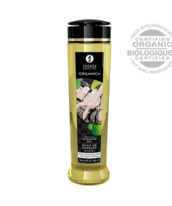 SHUNGA olio massaggi baciabile ORGANICA NATURAL senza profumi 240ML