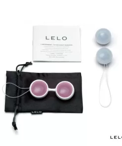 Lelo Luna beads palline vaginali 35 mm - 2 palline rosa, 2 blu