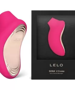 NUOVO MODELLO 2019 lelo sona CRUISE 2 succhiaclitoride da borsetta ricaricabile sonico color ciliegia ancora più emozionante