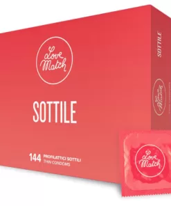Preservativi Love Match Sottile 144 pezzi