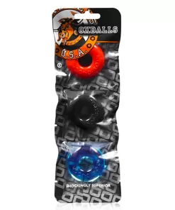 Set di tre anelli per il pene Oxballs  Ringer of Do-Nut 1