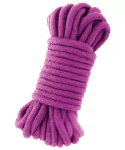 Corda Bondage in Cotone 10 mt Viola
