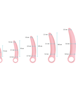 Set 5 Pezzi Dilatatori Vaginali in Silicone Medicale