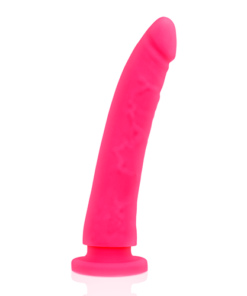 Dildo Realistico in Silicone Fucsia 20 cm