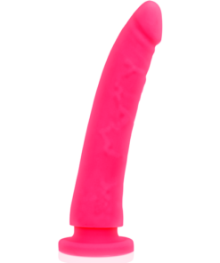 Dildo Realistico in Silicone Fucsia  23 cm