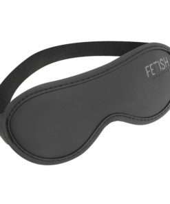 Mascherina in Ecopelle Nero
