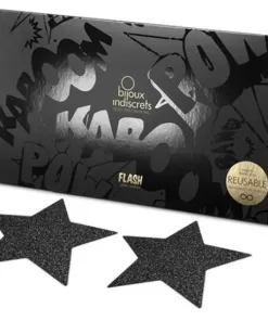 Copricapezzoli Flash Star Black
