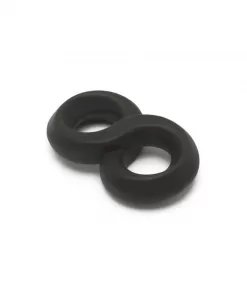 Anello per il pene doppio forma 8 in morbidissimo silicone Jock