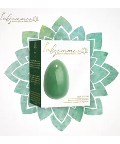 ovetto di giada Yoni Egg Jade M 4 X 3 cm
