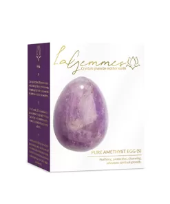 ovetto Yoni Egg Pure Amethist S 3 X 2,5 cm