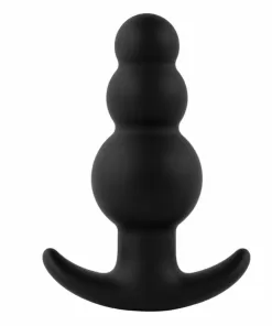 Plug Anale in Silicone Nero n.1