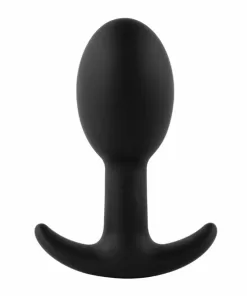 Plug Anale in Silicone Nero n.3