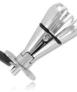 Stainless Steel Asslock con lucchetto per dominazione