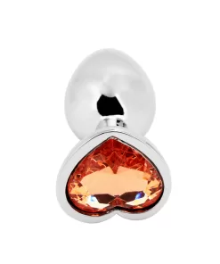 Heart Shape Anal Plug S - Gold